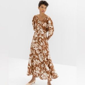 Mara Hoffman Sicily Hemp Floral Dress